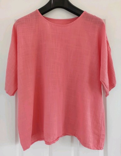 Italian oversized blouse top - oversized,