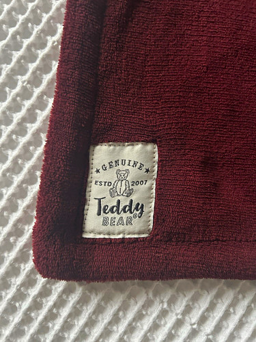 Teddy bear bed throw - teddy,