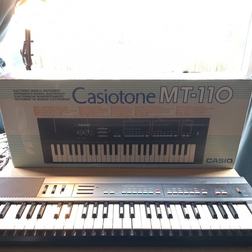 Vintage casio casiotone 110 - casiotone, mt-110