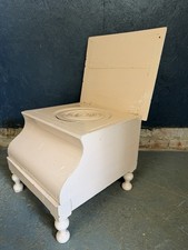  Vintage Wooden Commode Chair