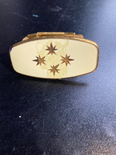 Vintage gold tone lipstick - gold‑tone,