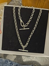 8mm T Bar Belcher Set  Rhodium