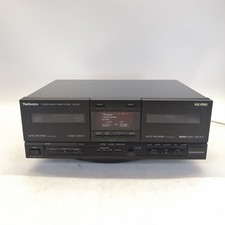 TECHNICS RS-X501 Stereo Double Cassette Tape Deck  HX Pro Feature Separate