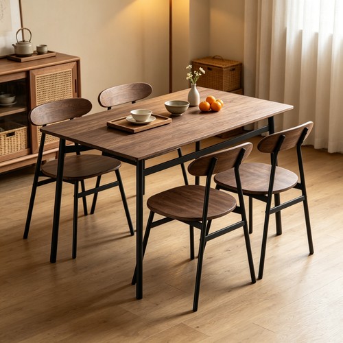 Piece dining table and - 5,