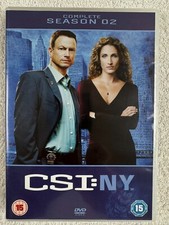 CSI: NY - Crime Scene Investigation - New York -Complete Season 2 - DVD - PAL R2