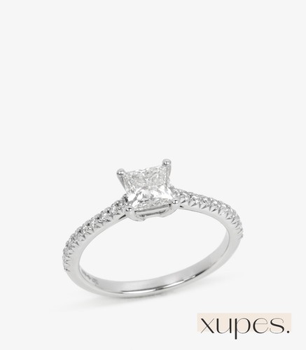 Tiffany 0 70ct princess - co., 0.70ct