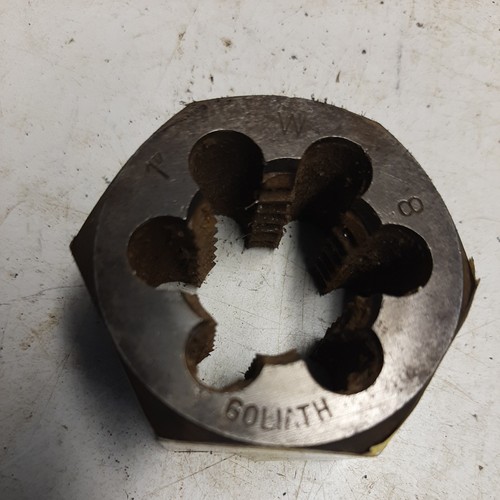 Goliath whitworth die nut - 1",