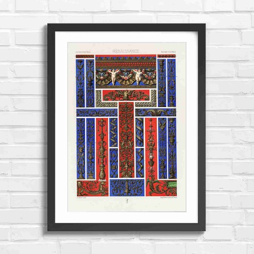 Ornate renaissance art decor - renaissance,
