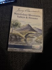 Terry Harrison's Watercolour Mountains, Valleys & Streams DVD VGC