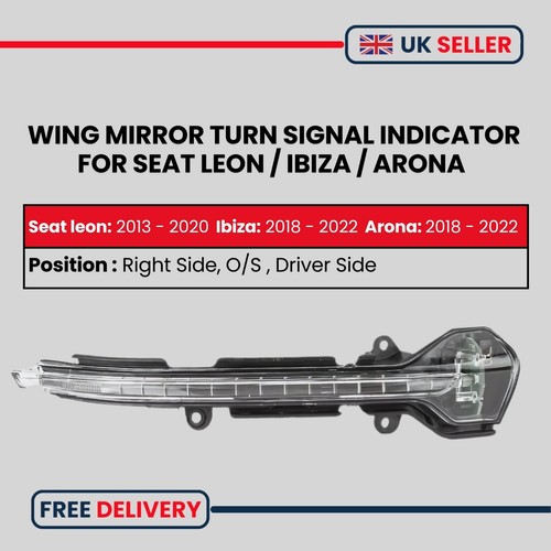 Wing mirror signal indicator - wing,