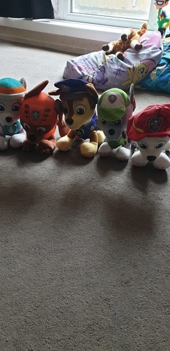 Four paw patrol plush - four, toys