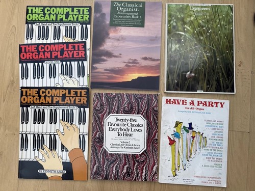 Organ music books - music, job