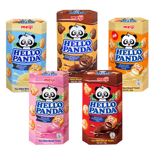 Meiji hello panda 50g - panda, 5