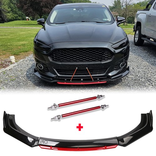 Front bumper lip splitter - front,