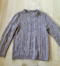 Aran hand knitted - aran,