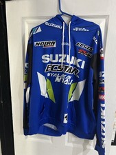 Mens L Suzuki/moto GP Hooded Top