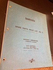 RARE 44pg. 1964 LAMBRETTA