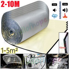 10m Aluminum Foil Insulation Self-adhesive Car Van 10mm Closed Cell Foam Camper