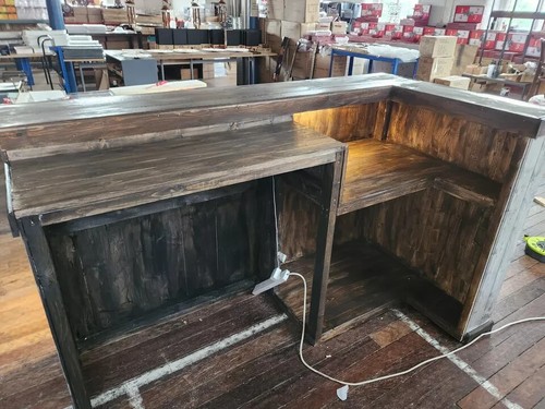 Home bar 185cm long - long, under