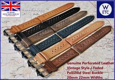 Handmade Perforated Genuine