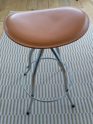 Bar stools brown leather - x,