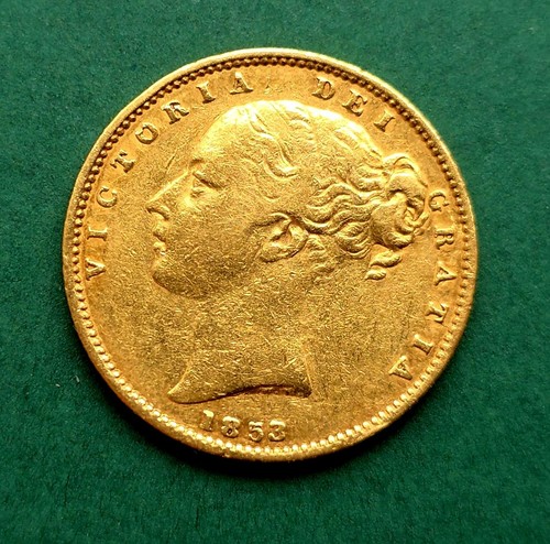 1853 queen victoria reverse - 1853,