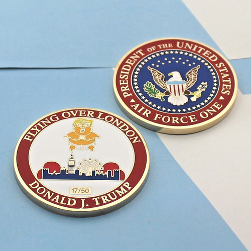 Challenge coin inches air - coin,