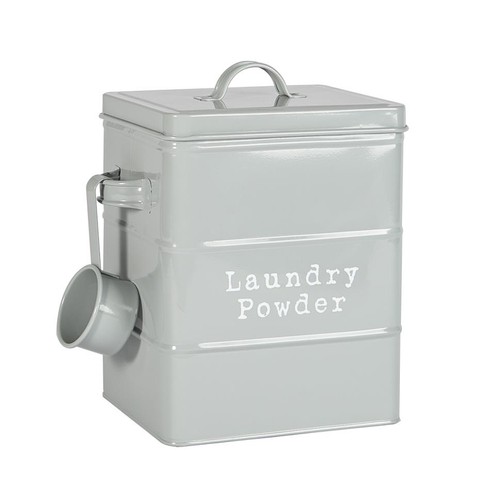 Vintage metal laundry - laundry, powder