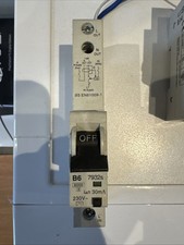 MK B6 6KS 30mA Type AC RCBO