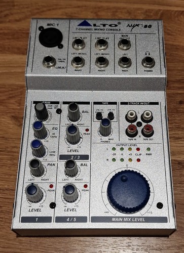 Alto amx channel mixer - amx, 7