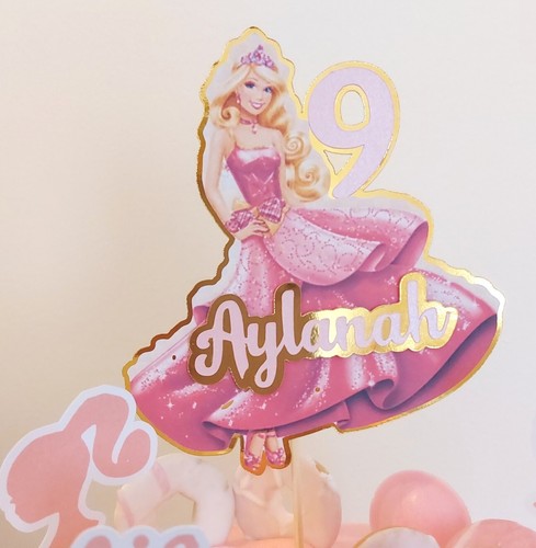 Barbie inspired personalised