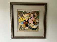 Beryl Cook signed print