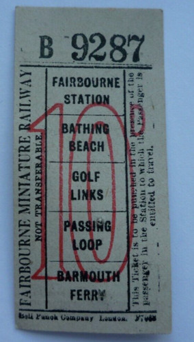 Fairbourne miniature railway - fairbourne,