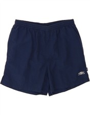 UMBRO Mens Sport Shorts Medium  Navy Blue Nylon DV26