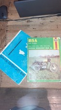Haynes BSA Unit Singles C15 B50 B44 B40 B25 C25 Manual plus Genuine Works Manual