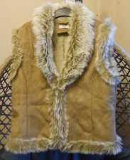 Ladies Faux Sheepskin Gilet