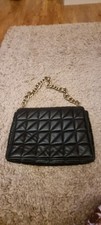 Zara Black Quilted Shoulder