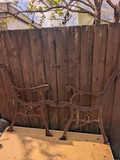 Cast Iron Bench Ends (Lot 9)
