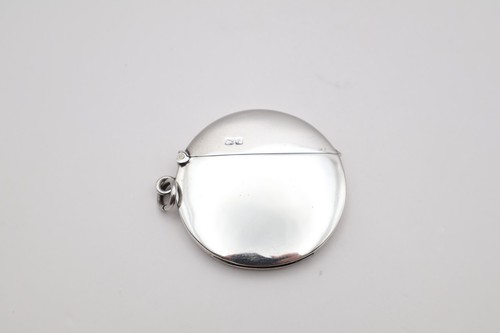 Antique sterling silver round - sterling,