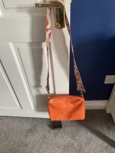 Crossbody shoulder bag orange - bag,