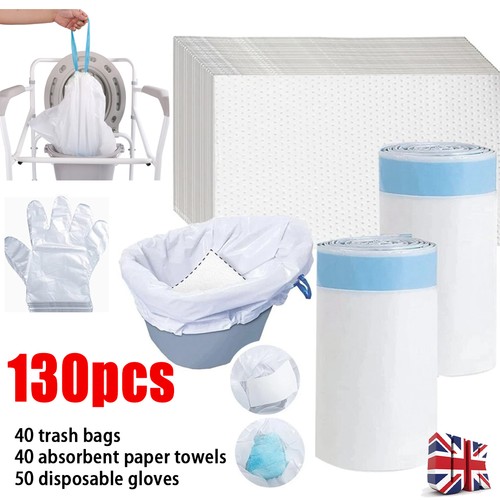 Pack commode liners with - of,