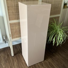 Nude Mirror Tall Pillar Side Table by HK Living. New in Box. H 110cm RRP £325
