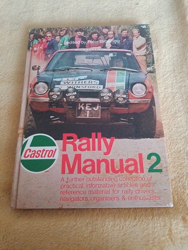 Castrol rally manual vintage - manual, 2