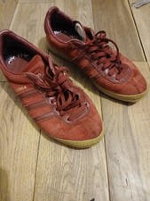 Red Adidas Topanga With Red