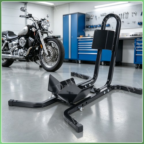 Motorcycle wheel chock stand - wheel,
