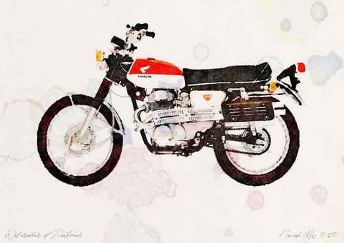 Photo honda cl350 - a4, scrambler