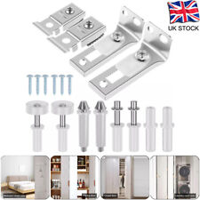 12x Bi-Fold Door Kit for Use with 7/8 in Wide Top Tracks Mixed Mill Steel Bottom