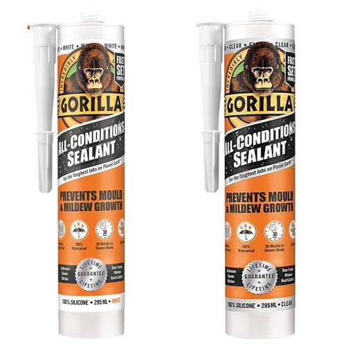 Gorilla sealant silicone clear - gorilla,