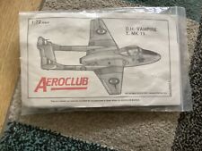 Aeroclub De Havilland Vampire T. Mk.11 1/72 scale