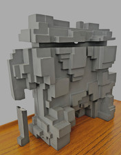 ELEPHANT -  SIR EDUARDO PAOLOZZI, R.A. (1924-2005) SCULPTURAL BOX AND COVER 1973